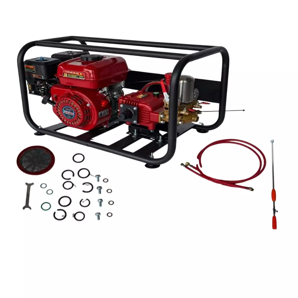 XLNT 1.5 HP Power Sprayer 1.0 to 8.0 Bar Pressure and 800-1200 RPM Speed, XTHTPGE 003-30