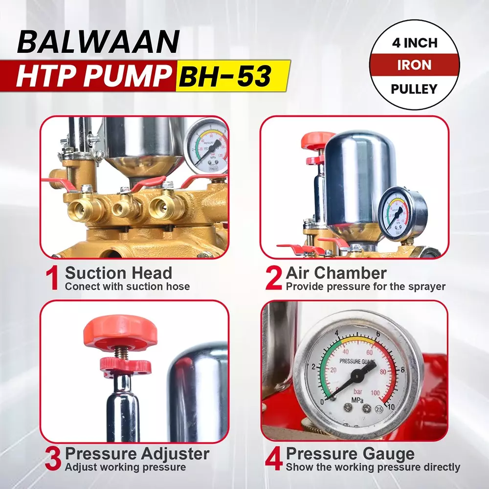 balwaan-htp-pump-2x12-inch-1x14-inch-outlet-0-40-kgcm-pressure-48-575-lmin-suction-volume-with-100-mm-4-inch-iron-pulley-bh-53