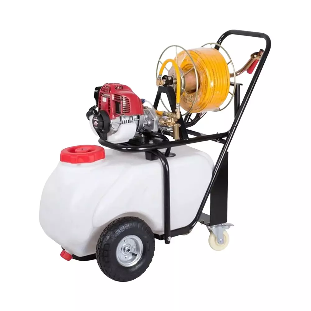 Balwaan Portable Power Sprayer 35 CC Displacement 50 L Tank Capacity with Trolley, BPS-60