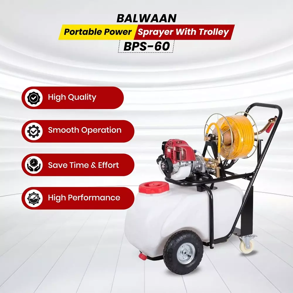 balwaan-portable-power-sprayer-35-cc-displacement-50-l-tank-capacity-with-trolley-bps-60