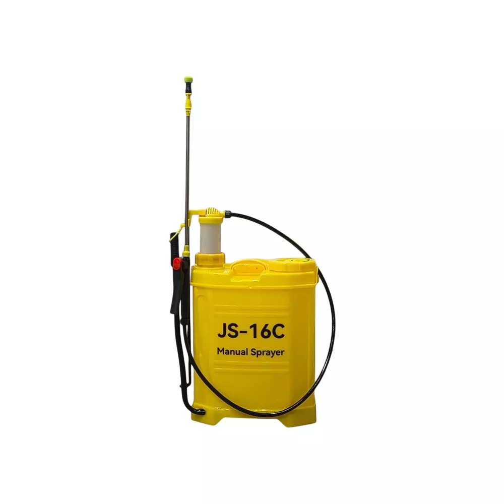 Jeevan Shakti Manual Knapsack Sprayer Yellow 16 L Tank Capacity, JS- 16C