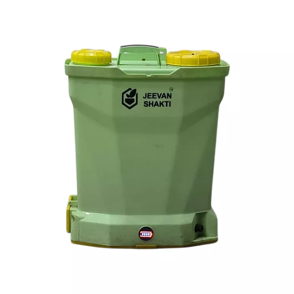 Jeevan Shakti Sprayer Double Motor Pump 12 Ah Battery Capacity and 20 L Tank Capacity, JS- Lambo