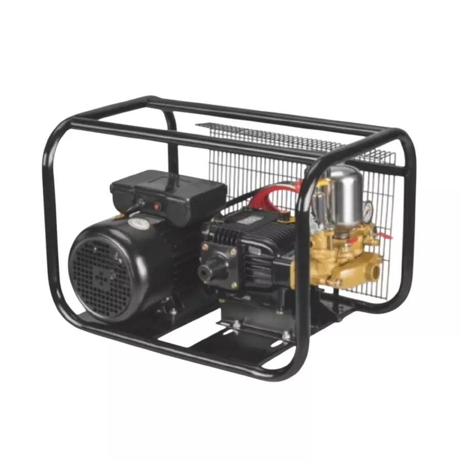 AGE TECH Agriculture Sprayer With Pulley 50 Bar Pressure, 2.2 kW Power Rating and 30 L Flow Rate, 3 HP