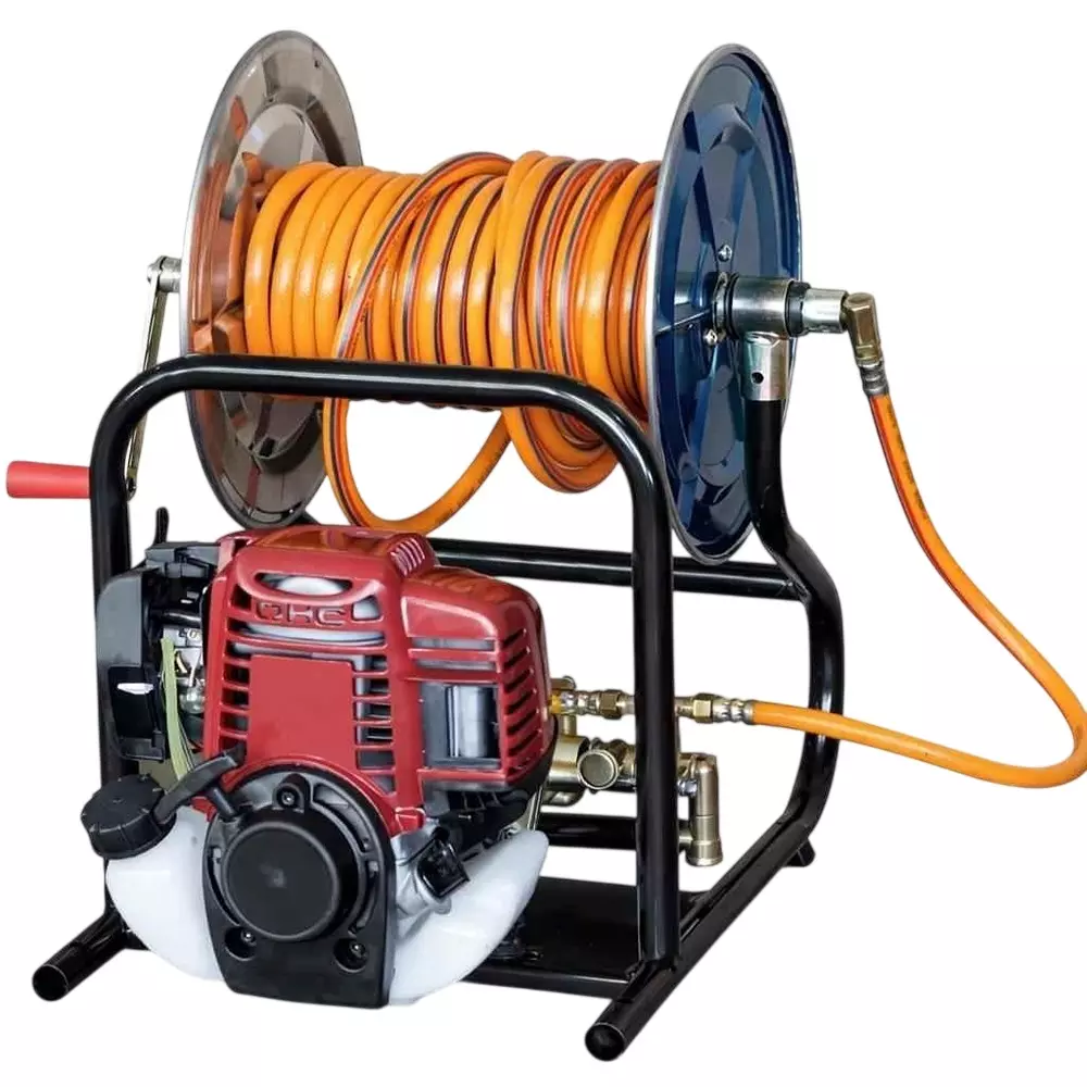 Imported Pressure Sprayer with 4 Stroke Engine & 50 m Hose Pipe 1 HP Power 35 CC Engine