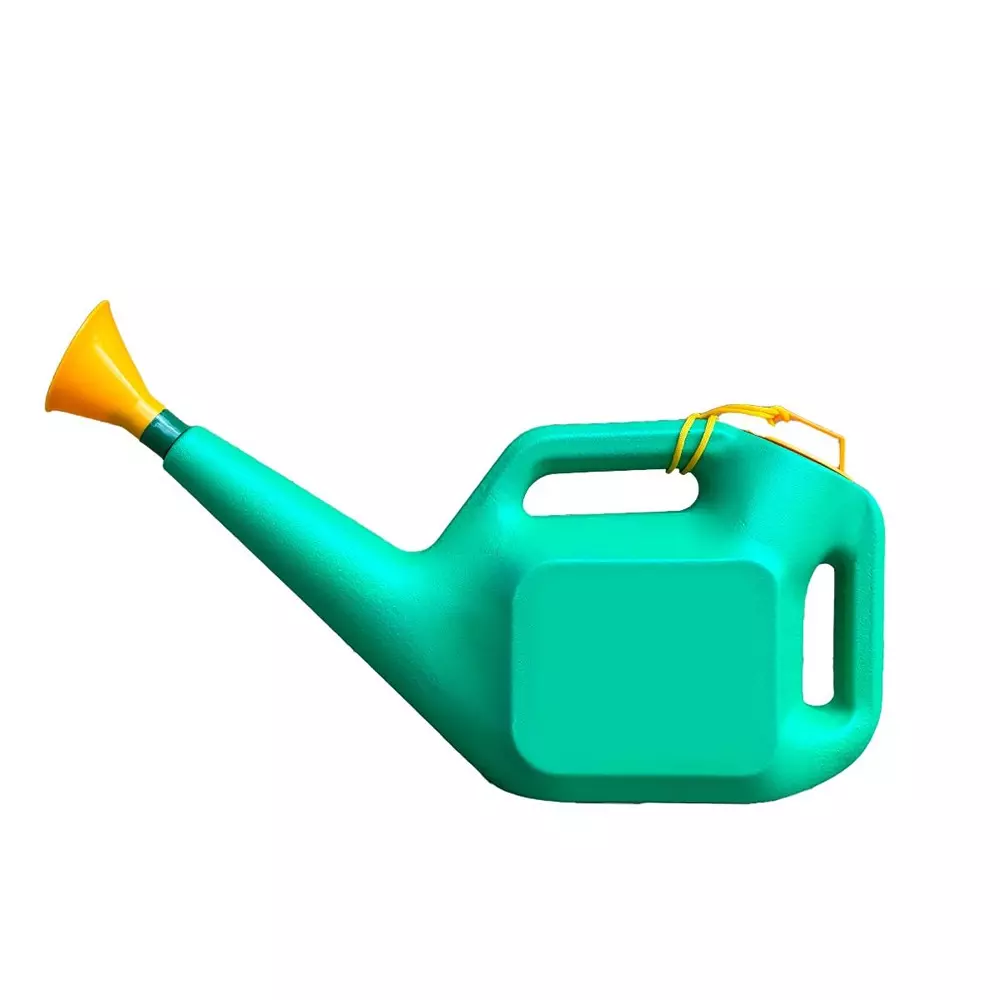 Yuvcon Watering Can with Brass Nozzle Lightweight Plastic 5 L Capacity for Plants