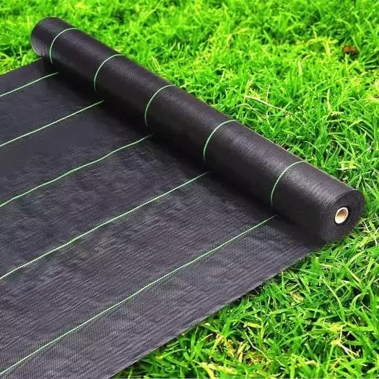 SINGHAL Premium Garden Weed Control Barrier Sheet Mat Black Size 0.60x20 m