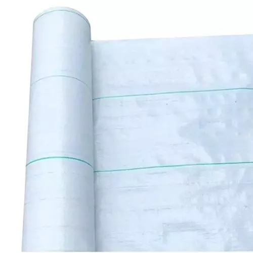 SINGHAL Premium Garden Weed Control Barrier Sheet Mat White Size 3x100 m