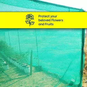 Mipatex 50% Shade Net 2m x 10m, Multi-Purpose Greenhouse Garden Nursery Shading Cloth