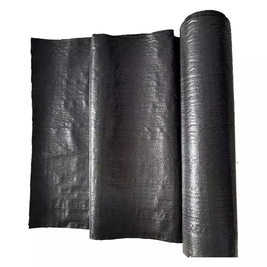 SINGHAL Premium Garden Weed Control Barrier Sheet Mat Black Size 0.80x15 m