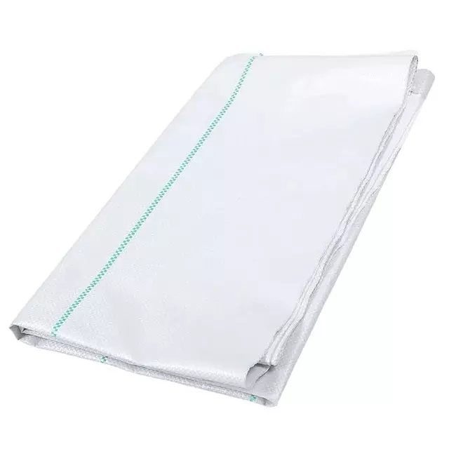 Singhal Weed Control Mat Heavy-Duty Polypropylene UV-Resistant 4x5 m Size White, WMW_4X5