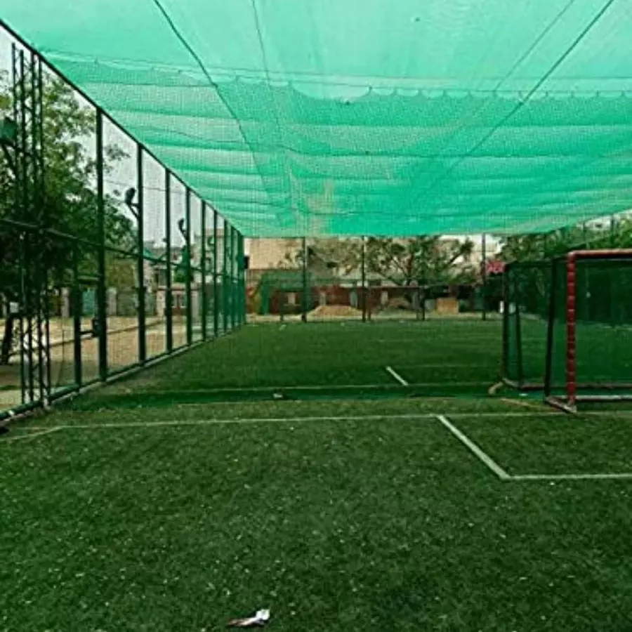 Singhal House Net HDPE 3x10 m Green & Black with 70% UV Protection