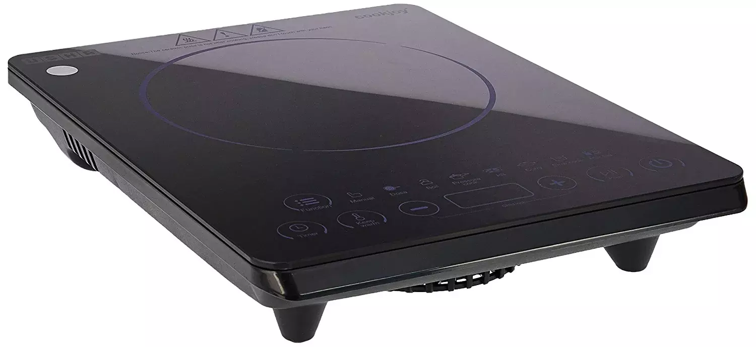 Buy Usha CookJoy 2000W Black Induction Cooktop with Touch (40745382041N