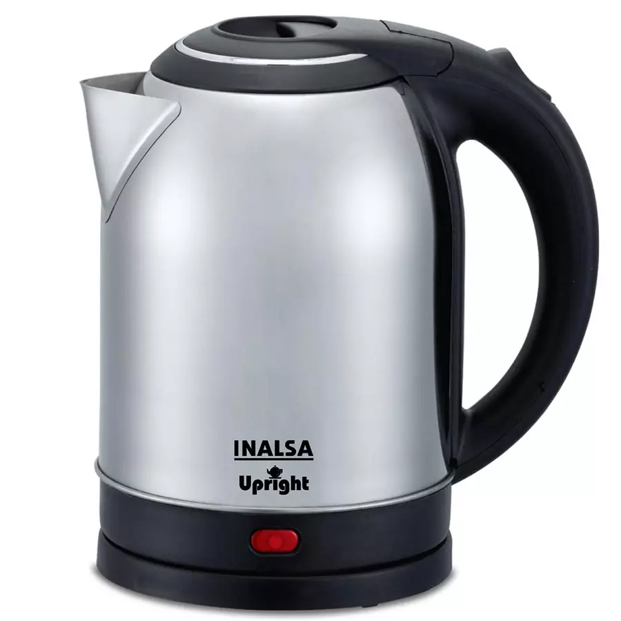 Buy Inalsa Upright 1500W 1.8Ltr Electric Kettle (Black and Silver
