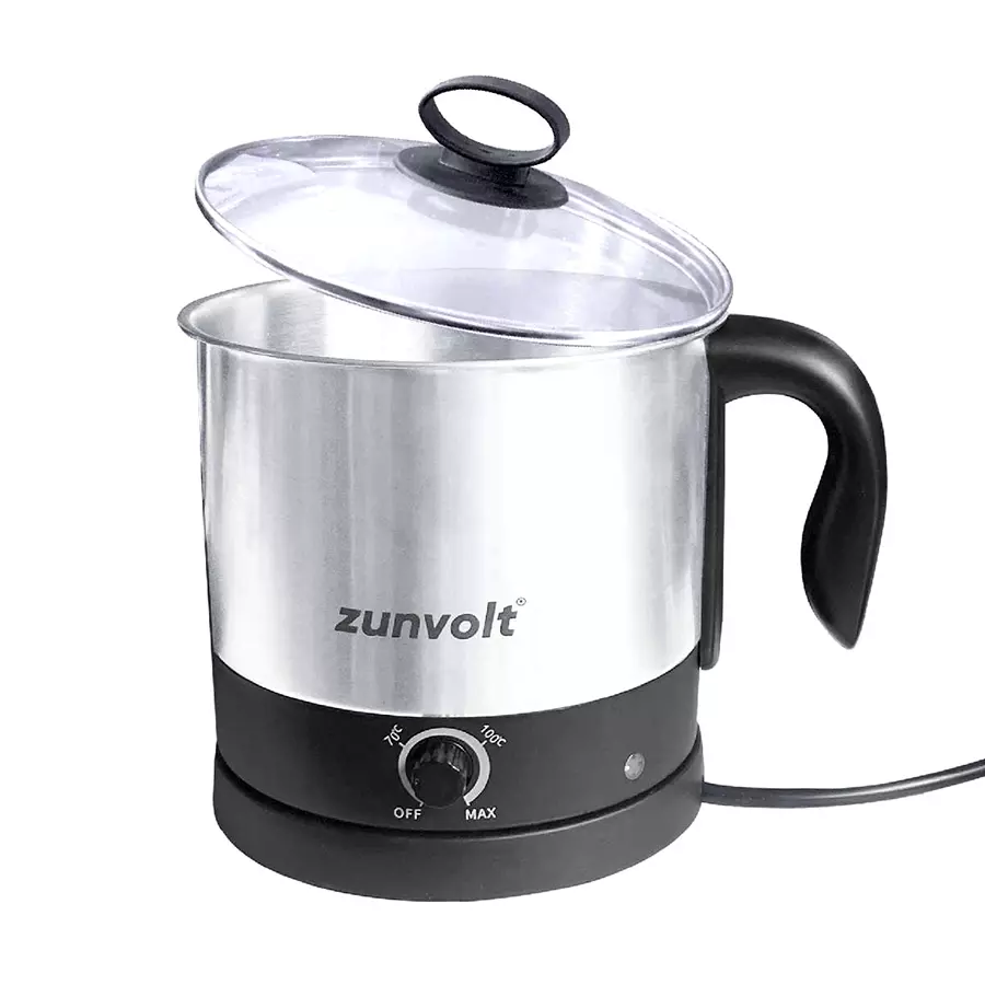 Buy Zunvolt Multipurpose 1.5L Electric Kettle (Silver;Black) Online in India at Best Prices