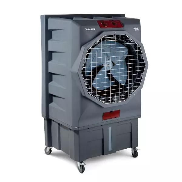 Lazer Desert Storm 360 W 100 L 1350 RPM Motor Speed Industrial Cooler Dark Grey