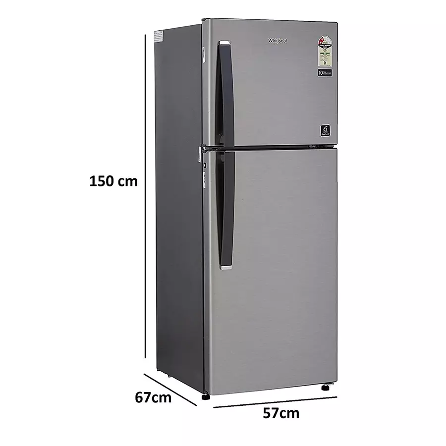Buy Whirlpool NEO 258LH 245 L 2 Star Frost Free Refrigerator Chromium