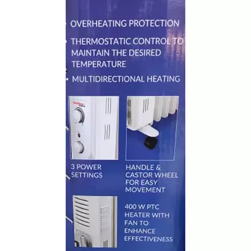 Buy Khaitan 2900 W Off White Oil Filled 11 Fin With Fan KO-2211 Online in  India at Best Prices