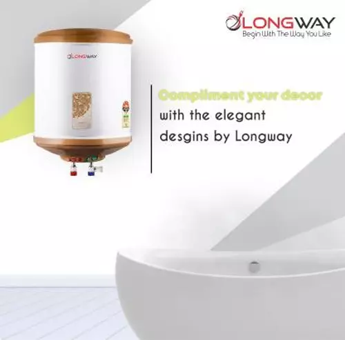 Buy LONGWAY Superb 35 L Ivory Gas Water Geyser Home, Kitche, Bathroom  Application Online in India at Best Prices