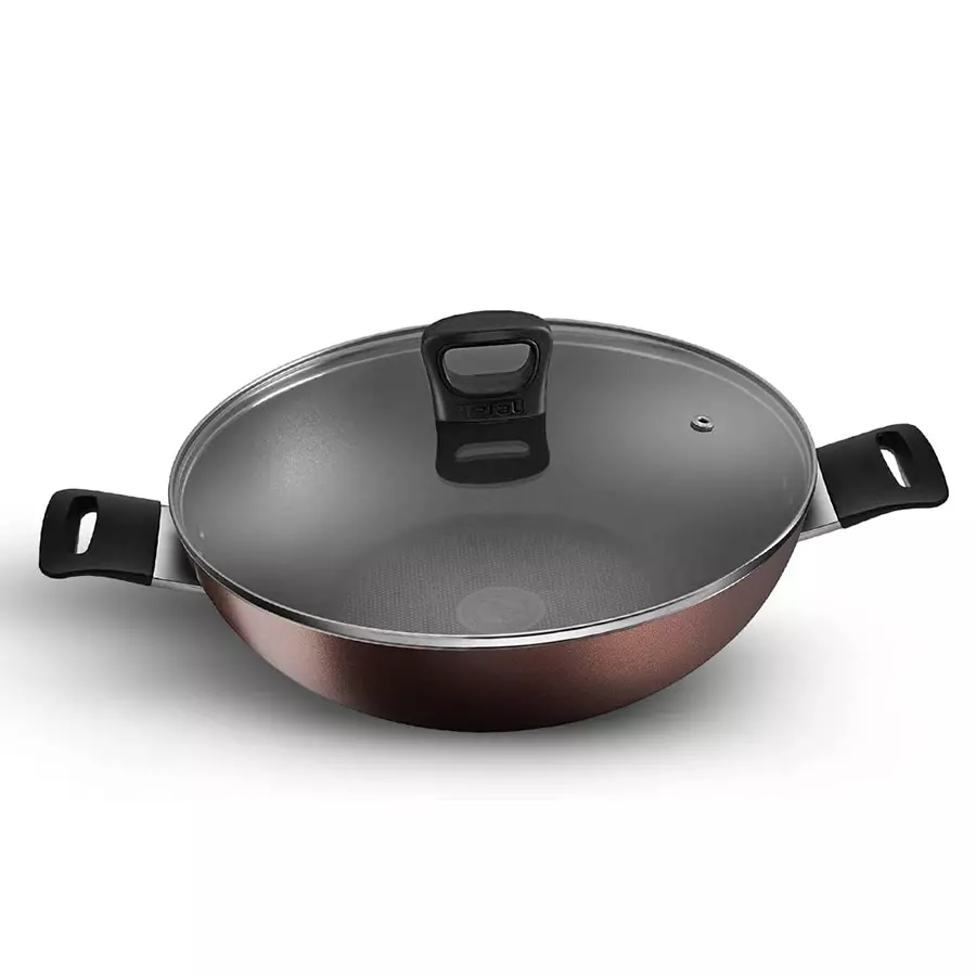 Buy Tefal Day By Day 26 cm Black Non-Stick Aluminium Matte Finish ...