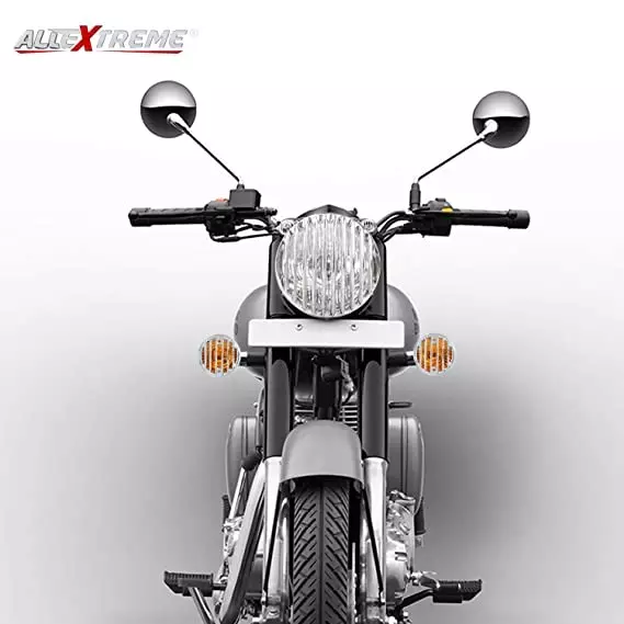 allextreme-exphs2-pvc-head-light-grill-cover-set-with-tail-lamp-indicator-compatible-for-bullet-classic-350cc-500cc-silver
