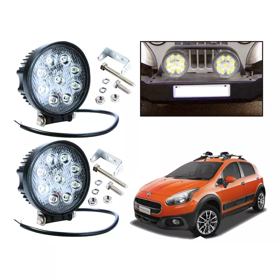 Auto Pearl LED Fog Lamp Unit for Fiat Avventura