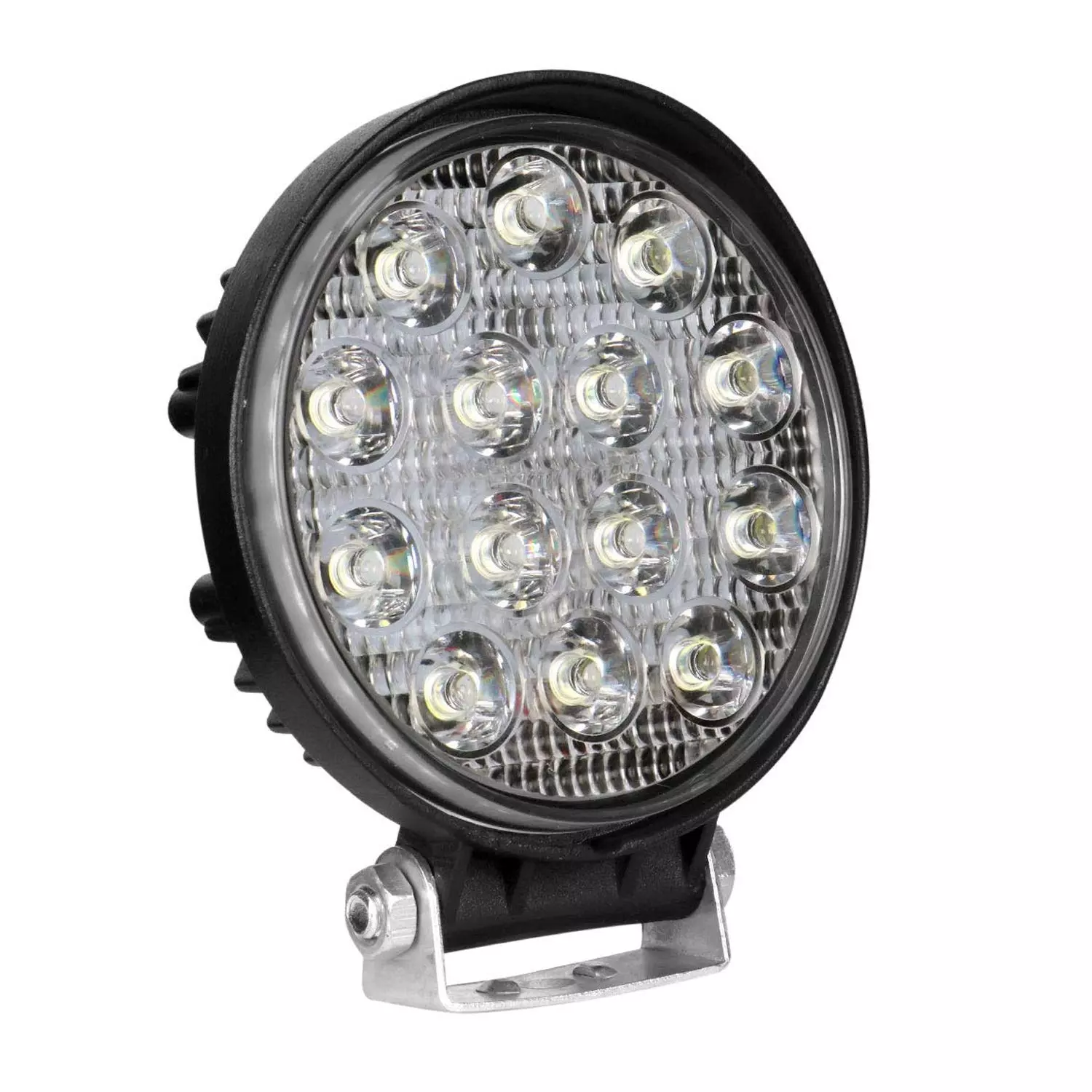 Cartronics 42W Complete Lighting System 14 LED Round Fog Lamp Light for Hero Motocorp Karizma Zmr