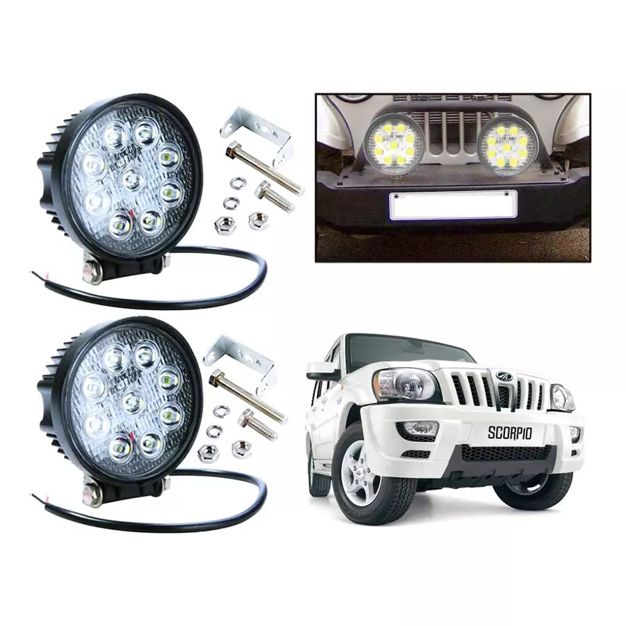 Auto Pearl LED Fog Lamp Unit for Mahindra Scorpio