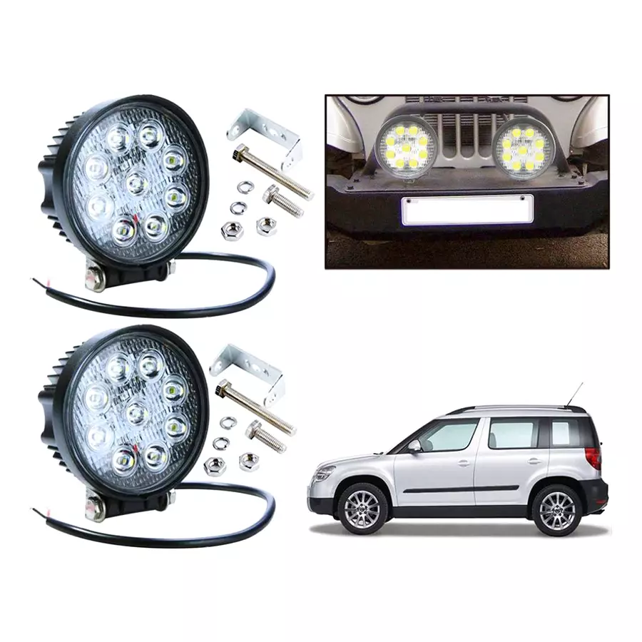 Auto Pearl LED Fog Lamp Unit for Skoda Cars