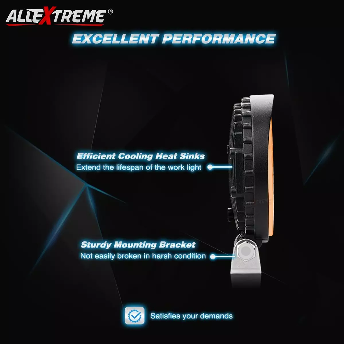 allextreme-ex9rwy2-9-led-round-fog-light-4-inches-waterproof-driving-lamp-with-mounting-bracket-for-car-and-motorcycles-27w-yellow-light-2-pcs