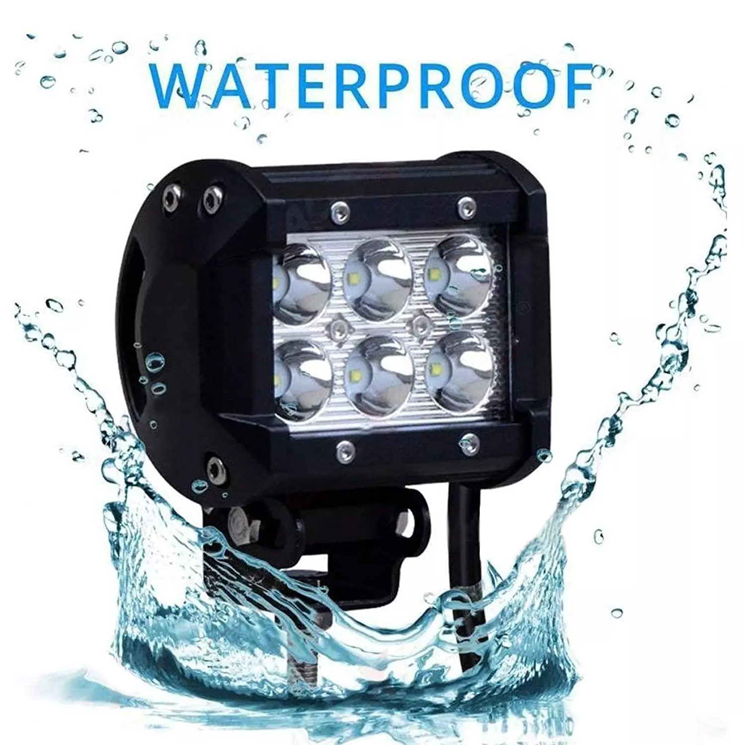 Cartronics 18W 6 Led Aluminum Bar Light/Fog Light for Hero Duet