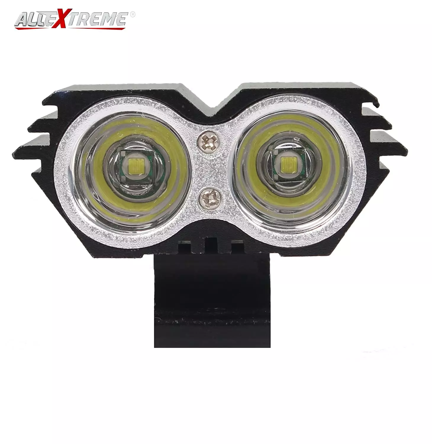 AllExtreme EX2OFW2 2 LED Oval Projector Fog Light 20W- White Set of 2