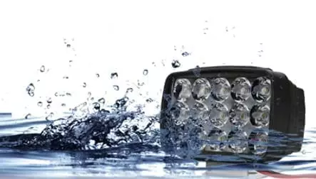 SHOP4U Waterproof High Power 15 Led White Bar Fog Light Pack of 4  for Off-Roading & Highway Driving for Bikes/Scooty with 1 On/Off Switch