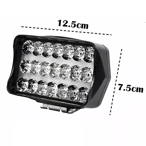 Cartronics 21 LED Fog Light With On/Off Switch for KTM 790 Duke(Set of 2 Pcs)