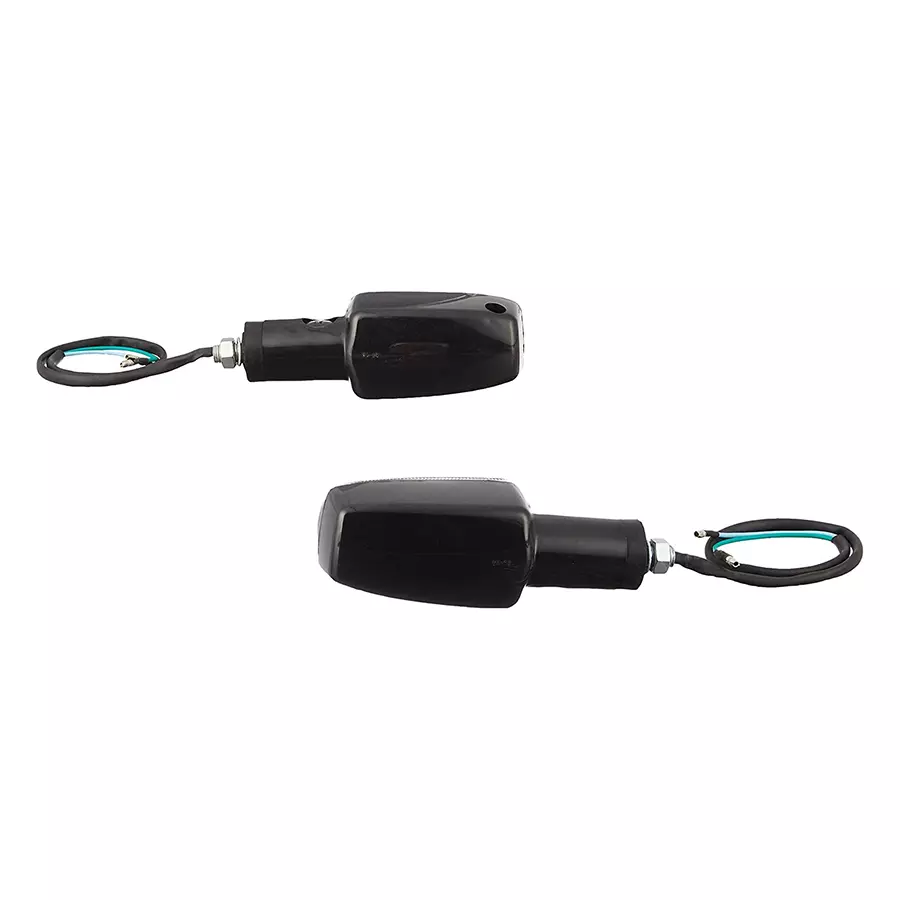 Uno Minda TD-5012G Natural Lens Blinker Lamp Assembly Rear LH/RH for Passion Pro (Set of 2 Pcs)