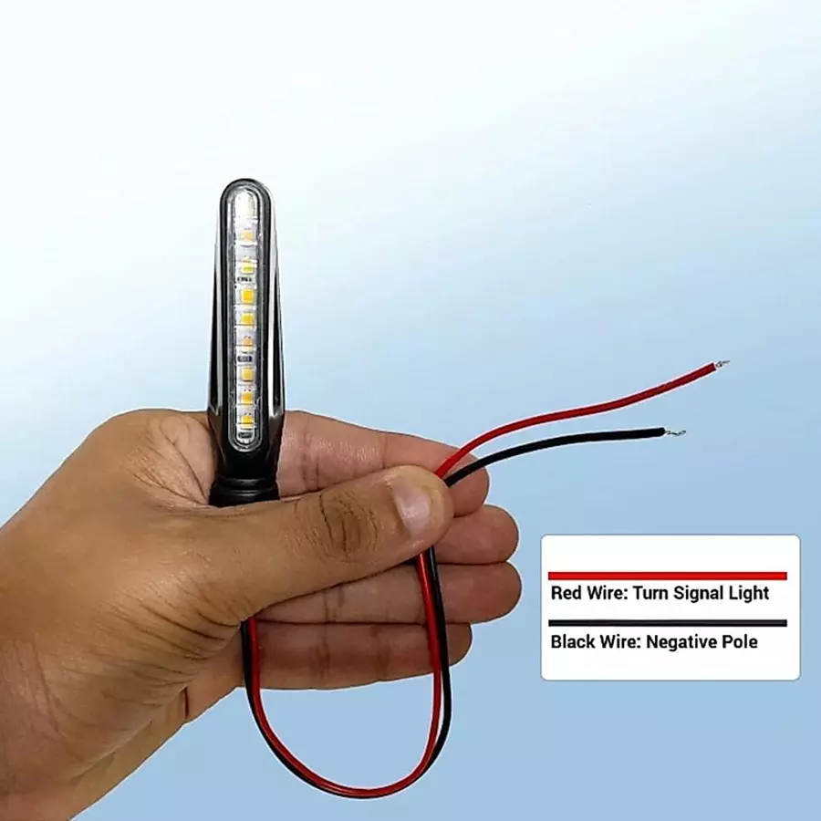 Cartronics Pen Type Green LED Indicator for Bajaj V12 (Pack of 4 Pcs)