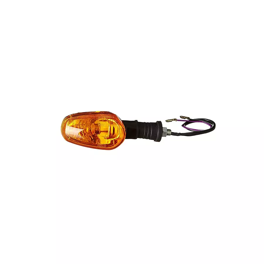Uno Minda Blinker Front LH Amber Lens for TVS Star City, Set of 2 LH & RH (TD-5034L)