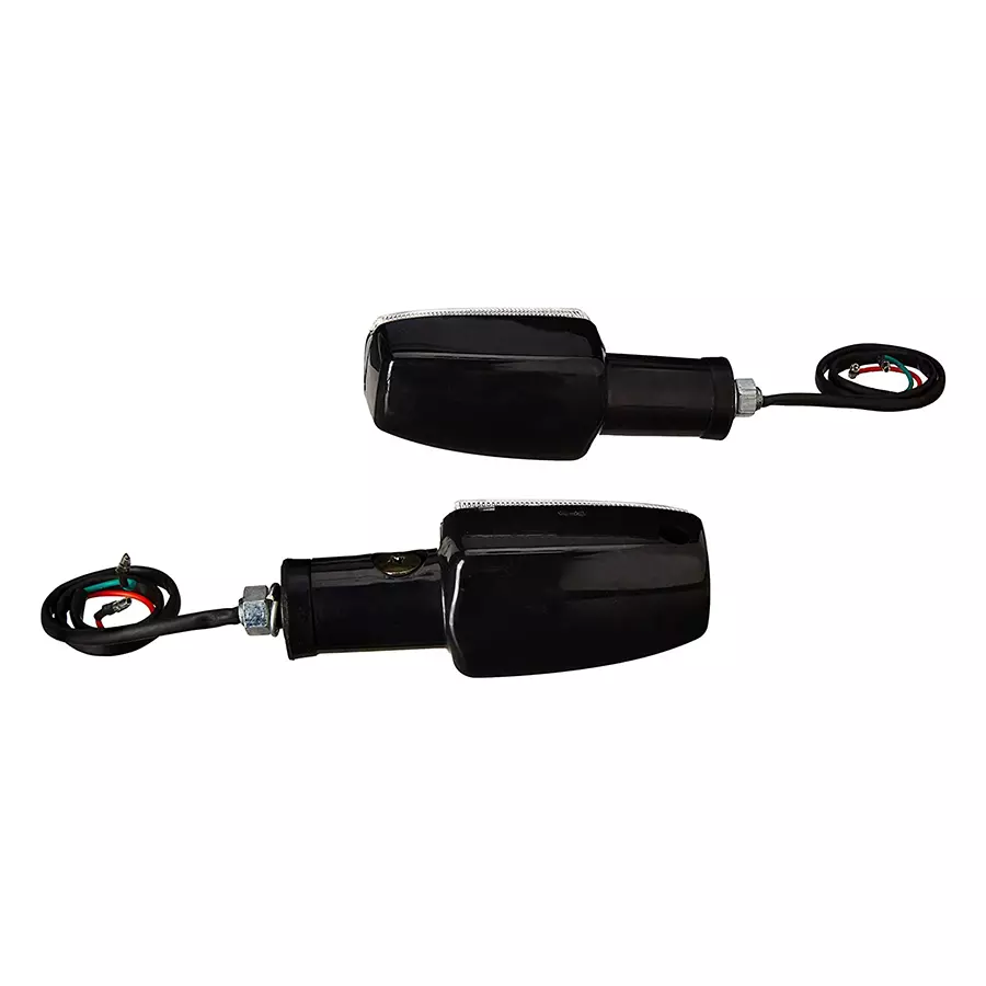 Uno Minda TD-5012FR Natural Lens Blinker Lamp Assembly Front RH for Passion Pro (Set of 2 Pcs)