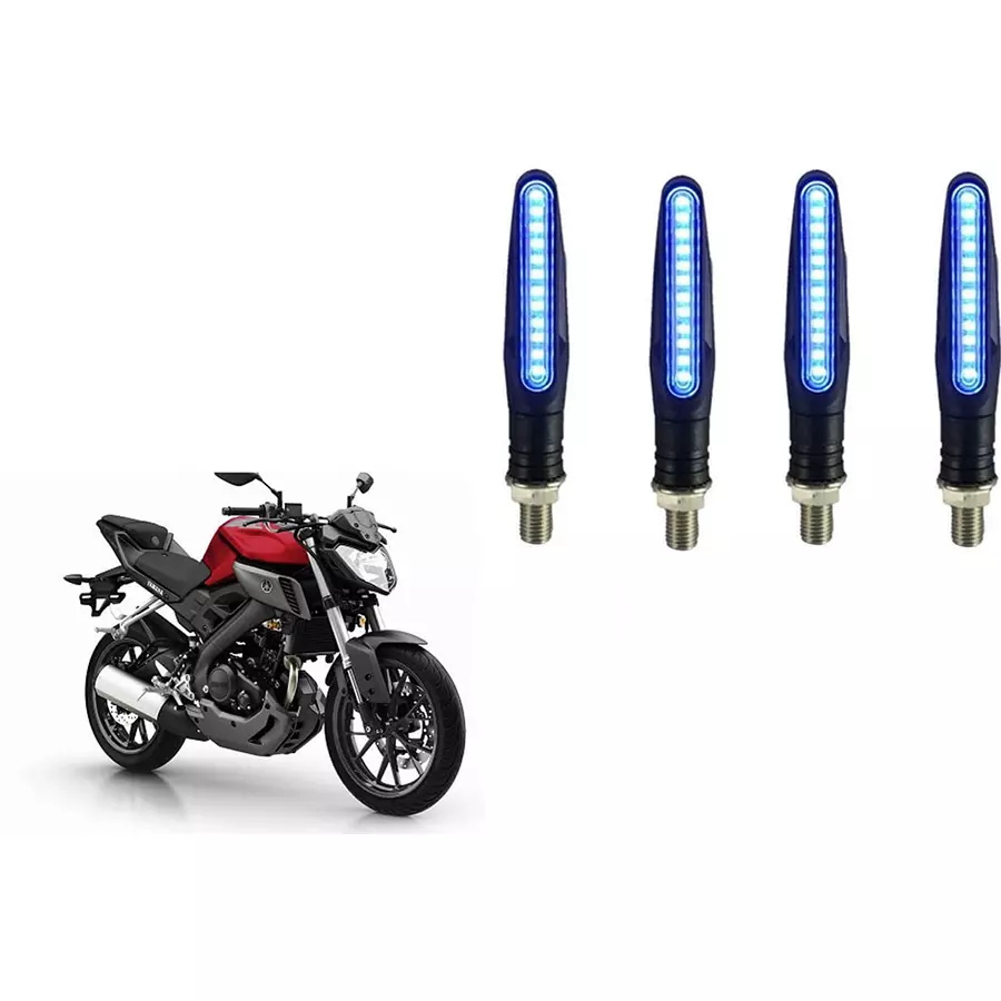 Cartronics Pencil Type Blue LED Indicator for Yamaha MT 03(Pack of 4 Pcs)-picture-13