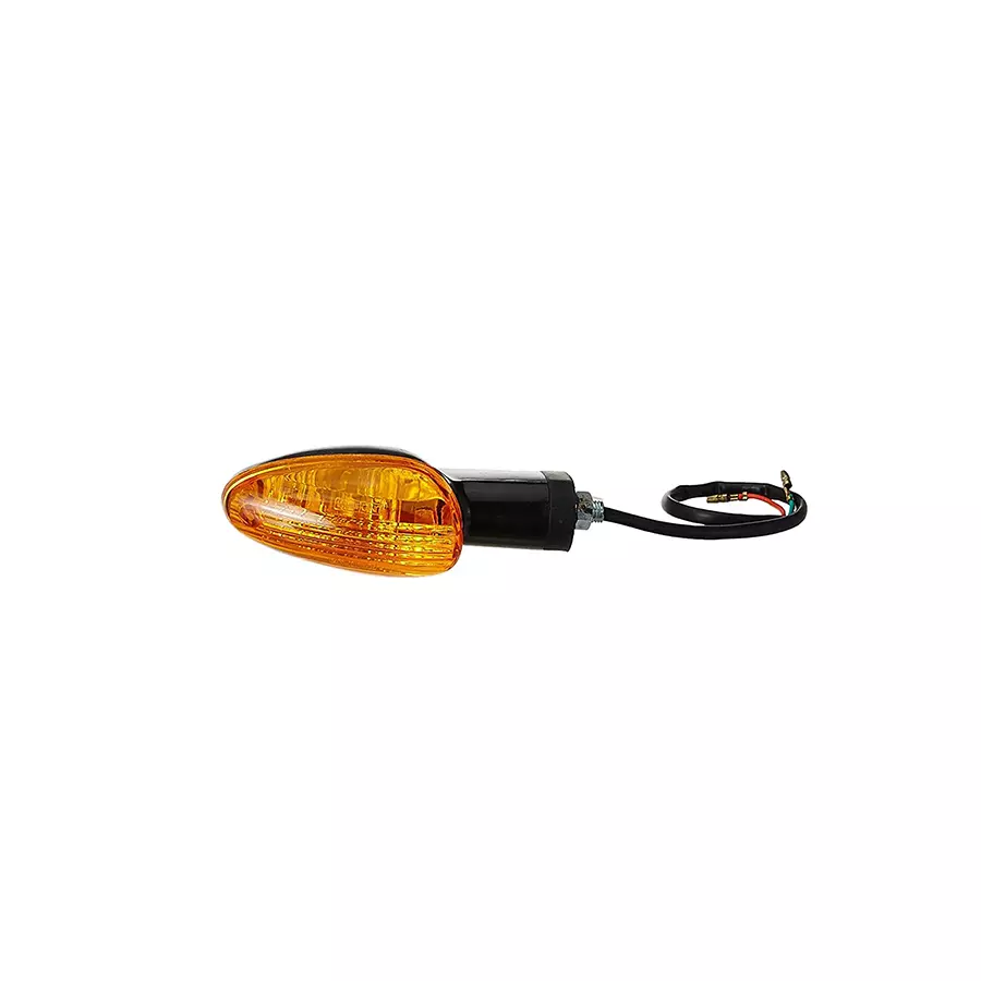 Uno Minda Blinker Universal Amber Lens for Honda CB Shine, Set of 2 (TD-5030UA)