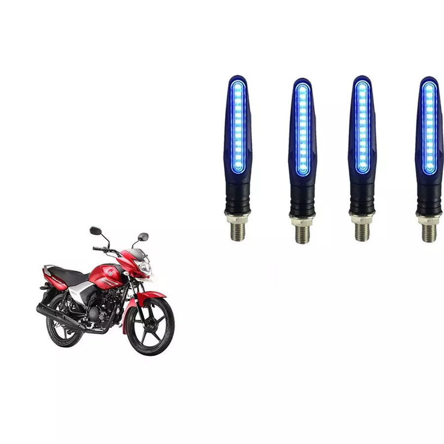 Cartronics Pencil Type Blue LED Indicator for Yamaha Saluto (Pack of 4 Pcs)-picture-15