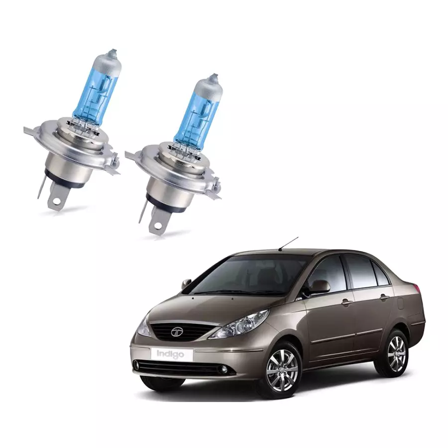 Auto Pearl H4 Halogen Headlight for Tata Indigo, HL2L132  (Pack of 2 Pcs)