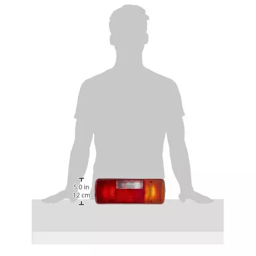 Uno Minda Tail Light 4 Chamber with Double Coupler - Right for Tata 1612/CV (TL-6561DM)