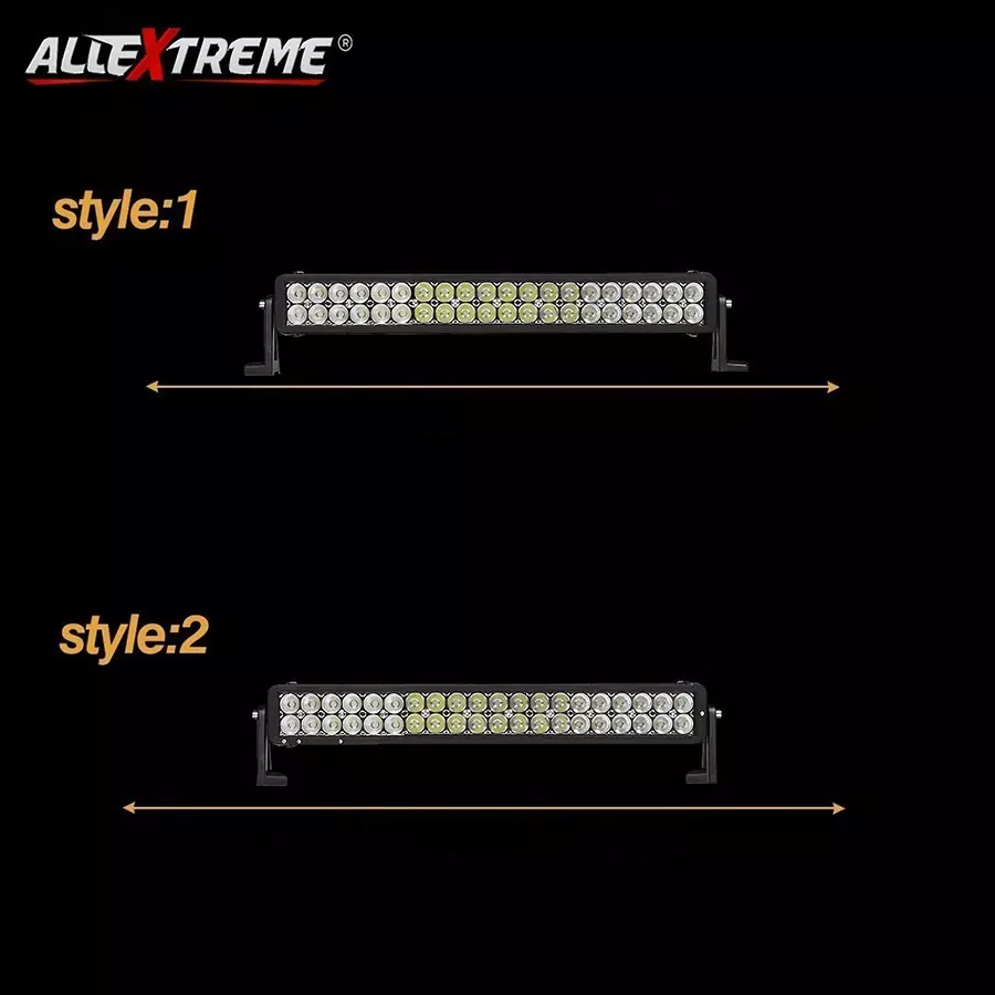 AllExtreme EX40LF1 40 LED Spot Lamp for Jeep ATV SUV Truck Car Boat (120 W,White)