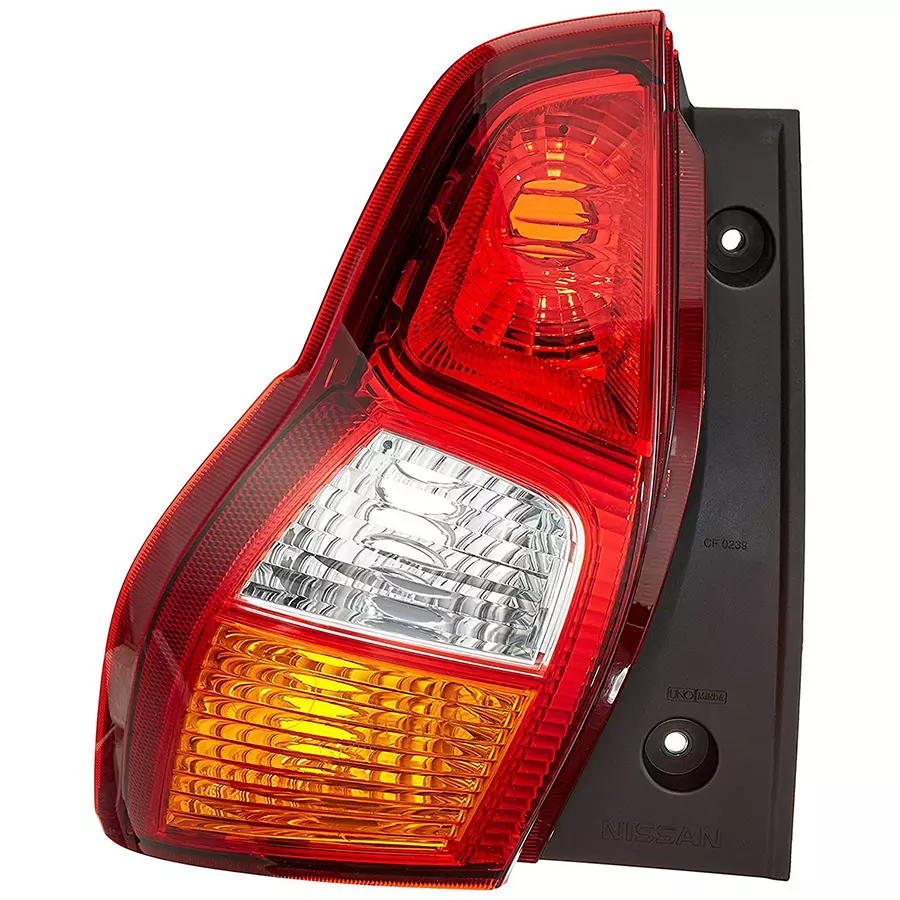 thumbnail image 2 of Left Tail Light With Chrome Trim For 85-86 Nissan 720 Pickup Driver Side 2 of 5