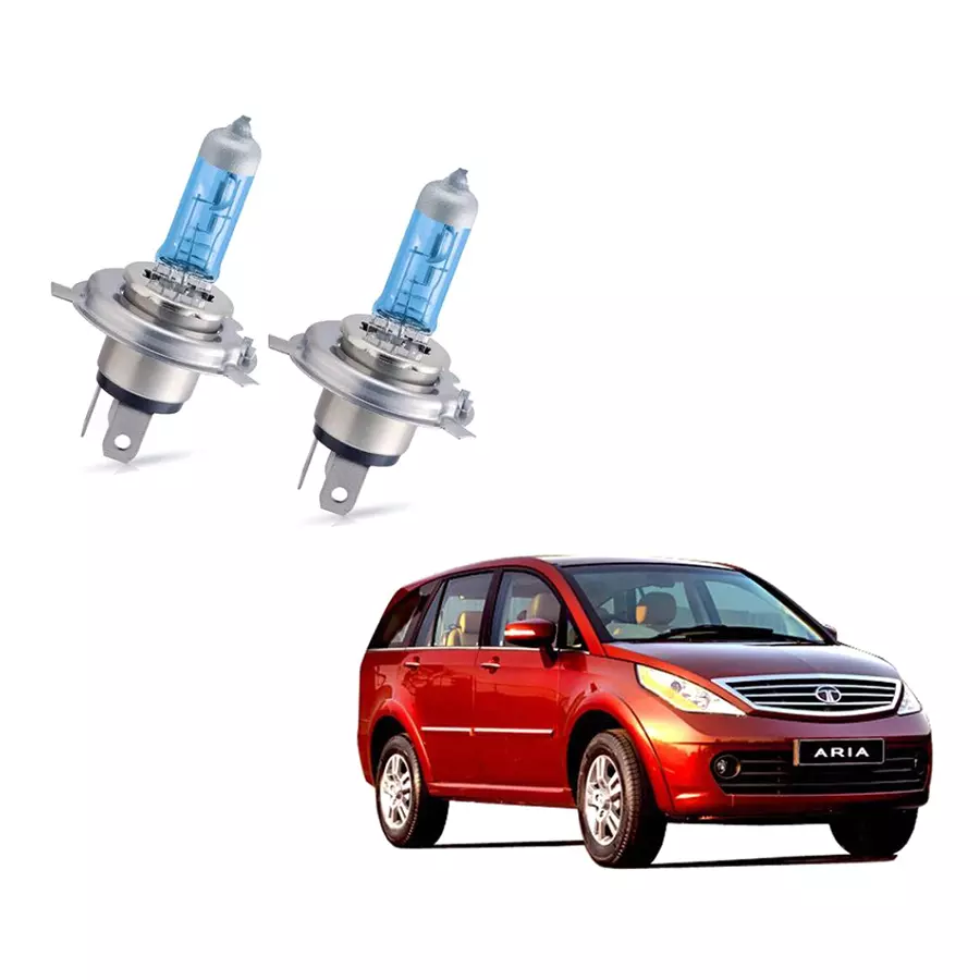 Auto Pearl H4 Halogen Headlight for Tata Aria, HL2L126  (Pack of 2 Pcs)