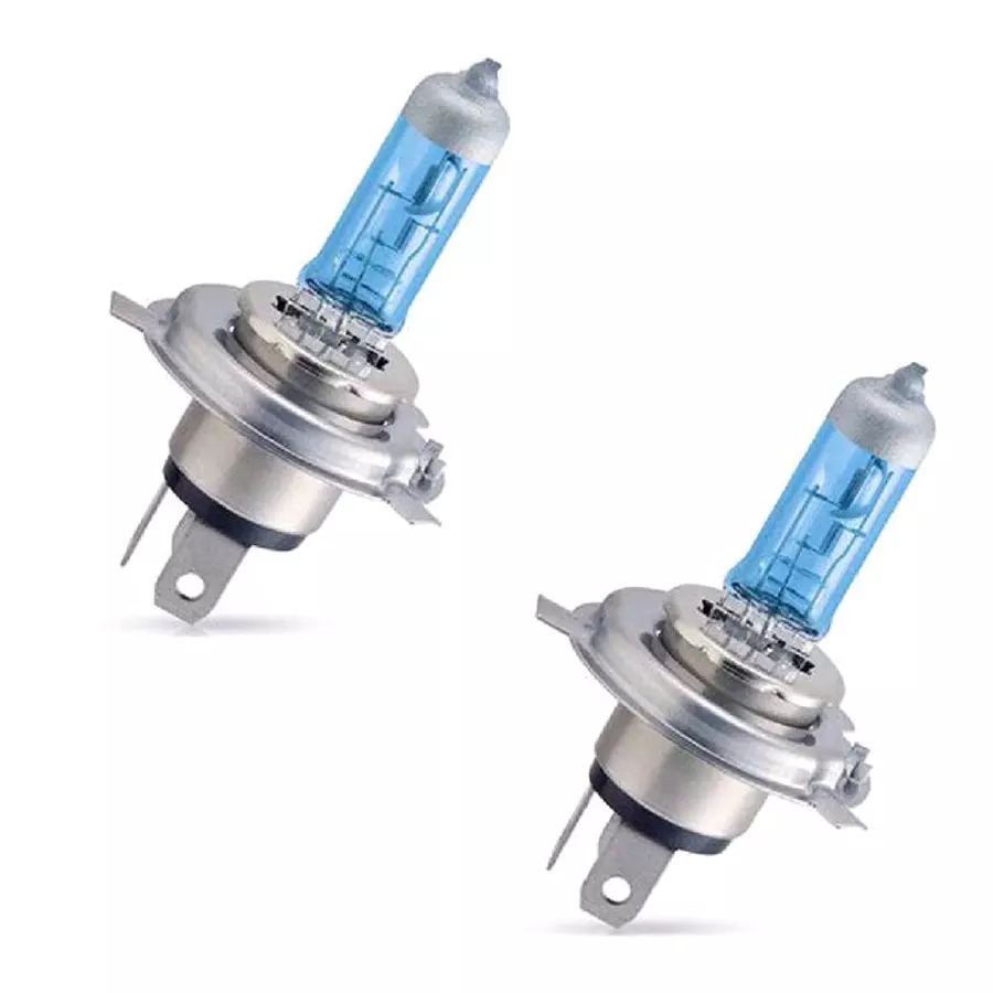 Auto Pearl H4 Headlight Halogen Bulb for Toyota Innova, APA41 (Pack of 2 Pcs)