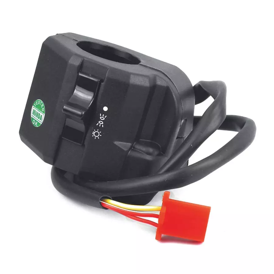 Uno Minda Handle Bar Switch - Right Side (Kick Start) for Bajaj W-125 (SW-0672C)