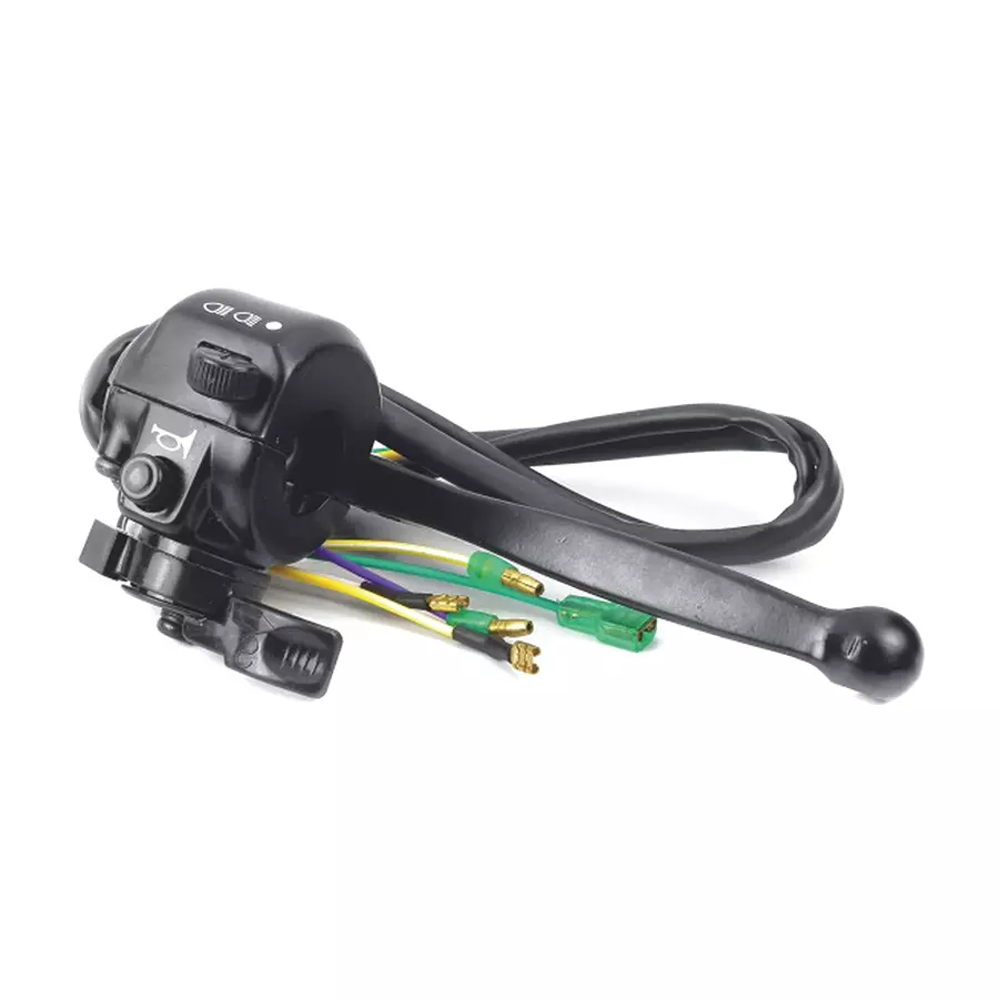 Uno Minda Handle Bar Switch - Lever Assembly - Left Side - Kick Start for TVS XL Super (SW-0655G)