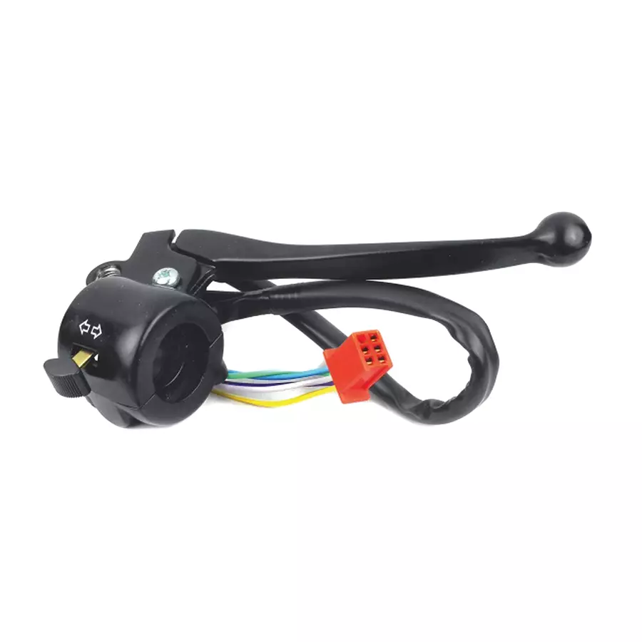 Uno Minda Handle Bar Switch - Lever Assembly - Right Side, Kick Start for TVS XLN-HD (SW-0656E)