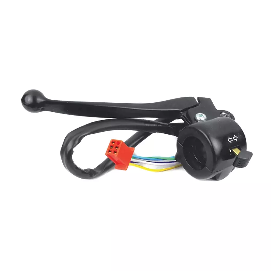 Uno Minda Handle Bar Switch - Lever Assembly - Right Side, Kick Start for TVS XLN-HD (SW-0656E)